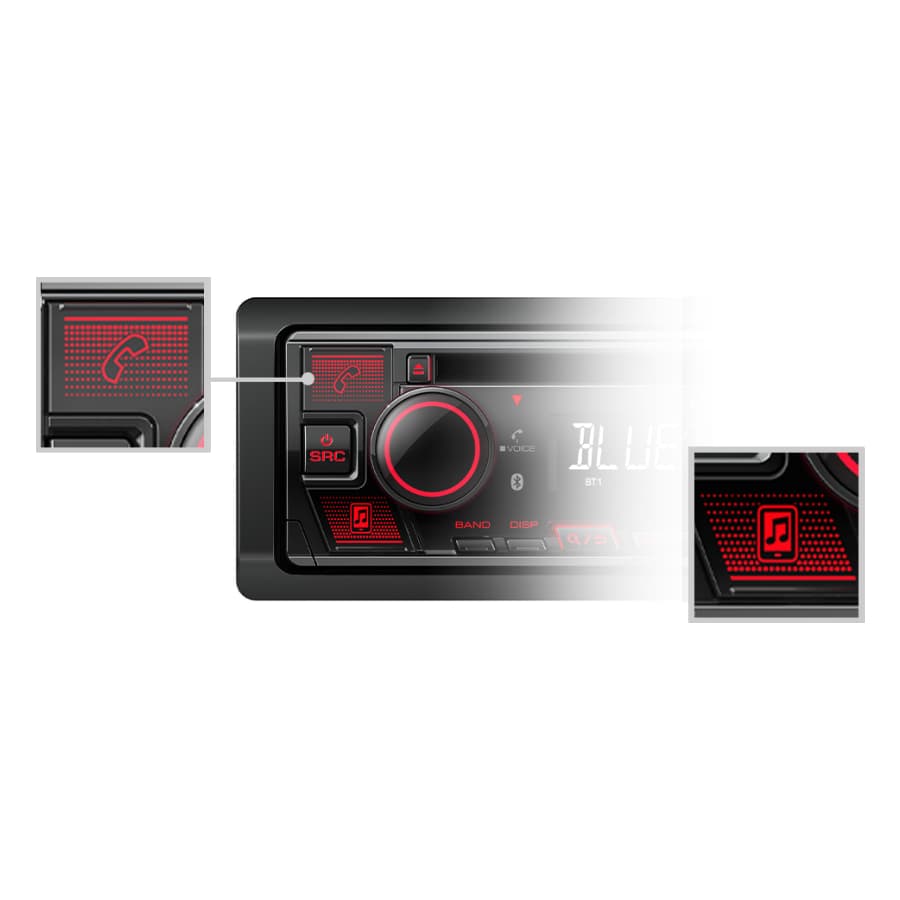 پخش صوتی کنوود KENWOOD KDC-BT560 — تصویر ۷
