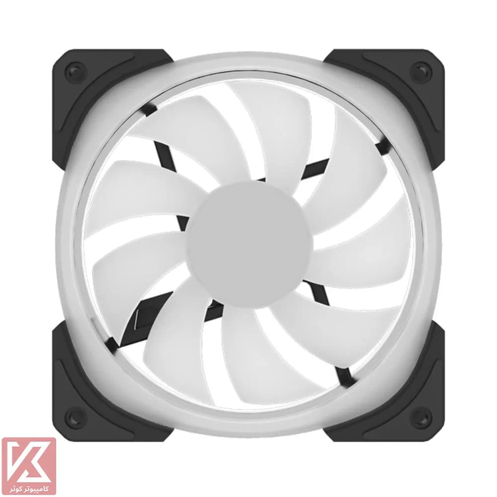 فن کیس لاجی کی مدل F123 ARGB — تصویر ۷