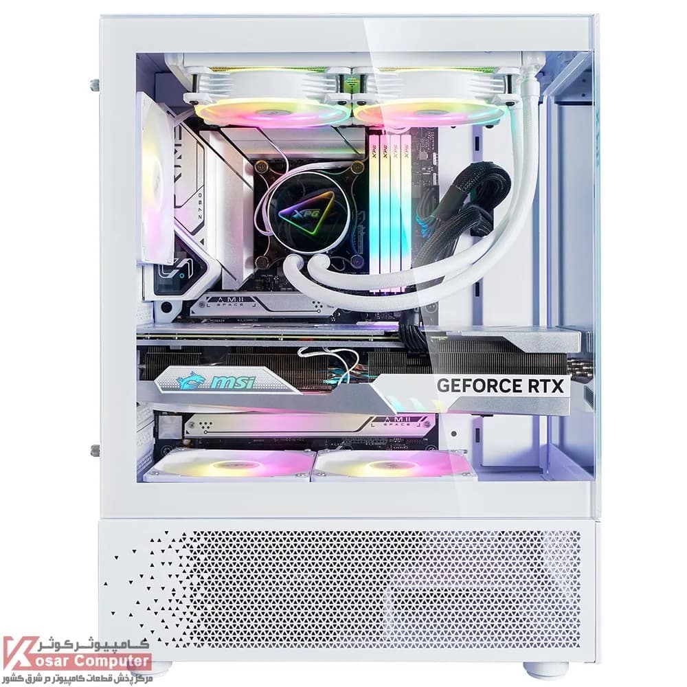 کیس ایکس پی جی مدل XPG INVADER X MINI WHITE — تصویر ۱۲