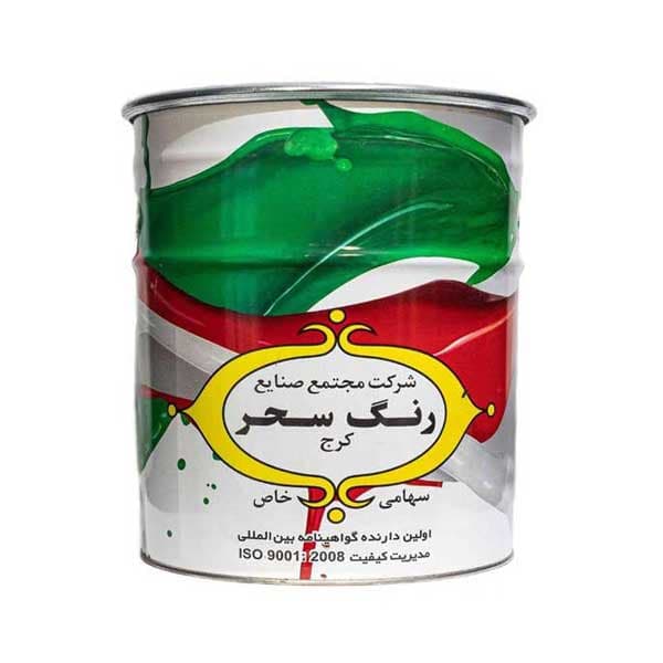 رنگ روغنی سفید نیمه براق سحر کد 760 — تصویر ۴