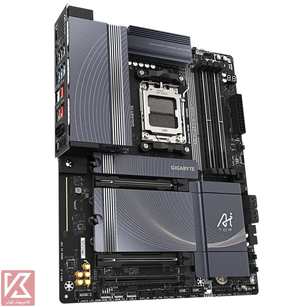 مادربرد گیگابایت B850 AI TOP — تصویر ۴