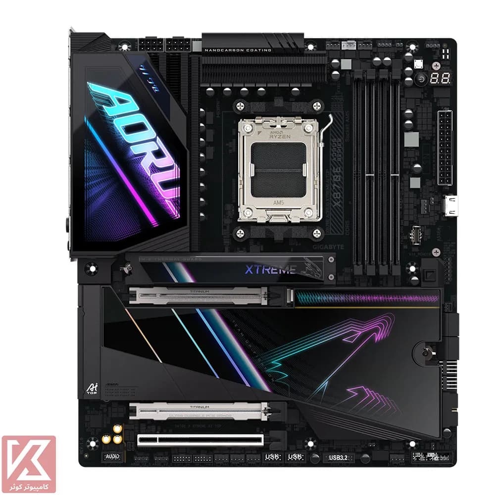 مادربرد گیگابایت X870E AORUS XTREME AI TOP — تصویر ۵