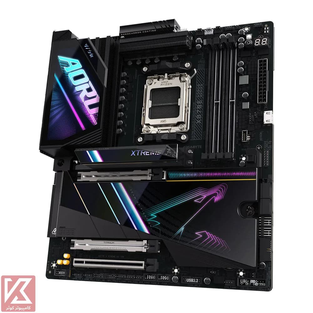 مادربرد گیگابایت X870E AORUS XTREME AI TOP — تصویر ۶