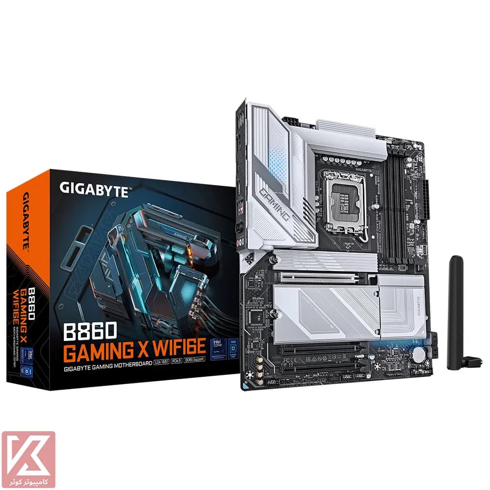 مادربرد گیگابایت B860 GAMING X WIFI6E — تصویر ۸