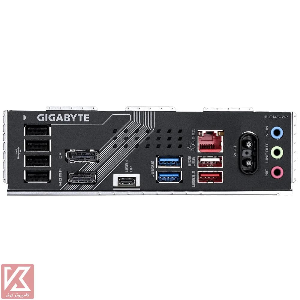 مادربرد گیگابایت B860 GAMING X WIFI6E — تصویر ۱۱