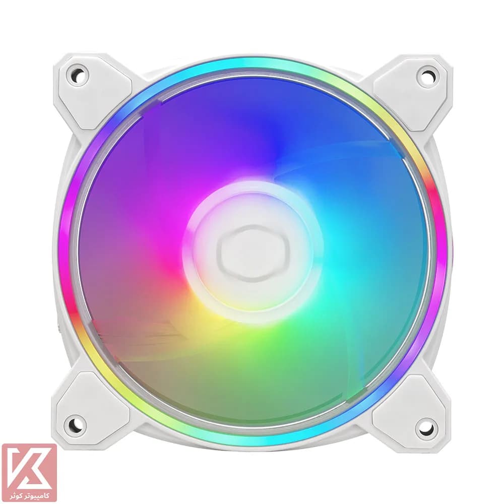 فن کیس کولر مستر مدل MasterFan MF120 Halo2 3in1 WHITE — تصویر ۱۰
