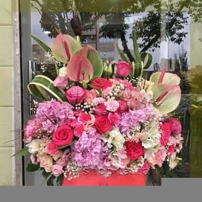 سفارش دسته گل عیادت بیمار با ارسال سریع و بسته‌بندی شیک — تصویر ۳