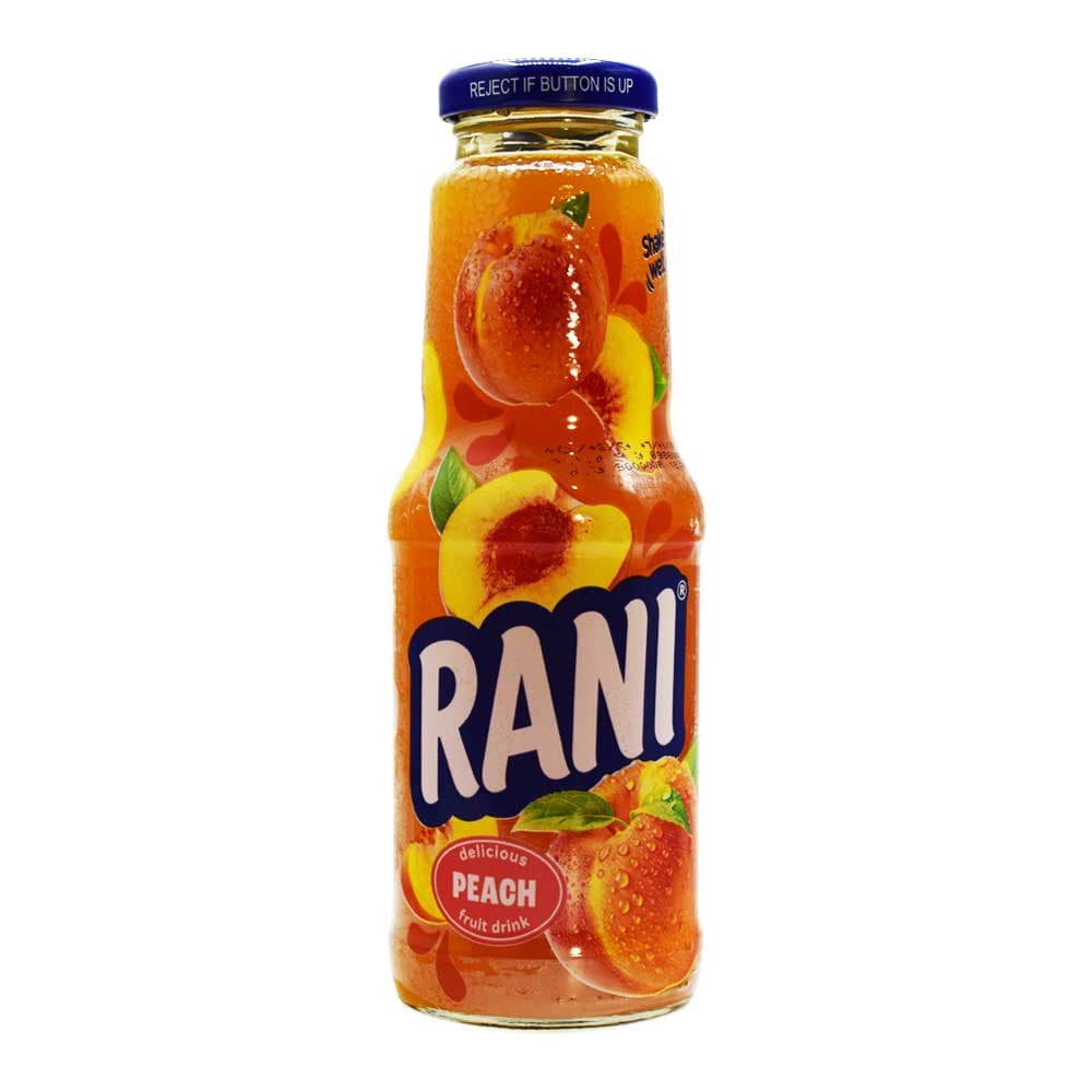 آبمیوه رانی RANI با طعم هلو حجم 300 میلی لیتر