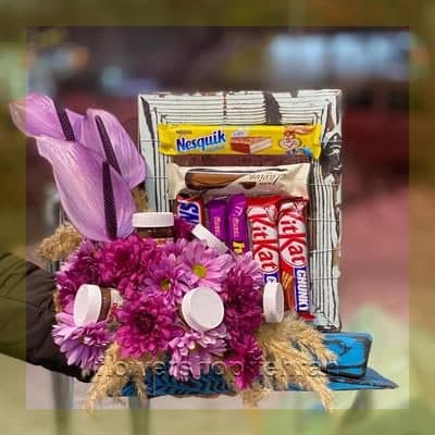 تاج گل برای تولد آماده هدیه دادن، مناسب تولد و سورپرایز عاشقانه
