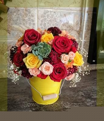 باکس گل حروف اسم؛ انتخابی مطمئن برای هر سن و سلیقه — تصویر ۲