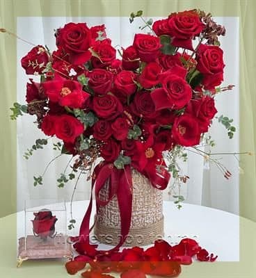 گل برای تبریک تولد لوکس برای جشنهای خاص و مهم زندگی