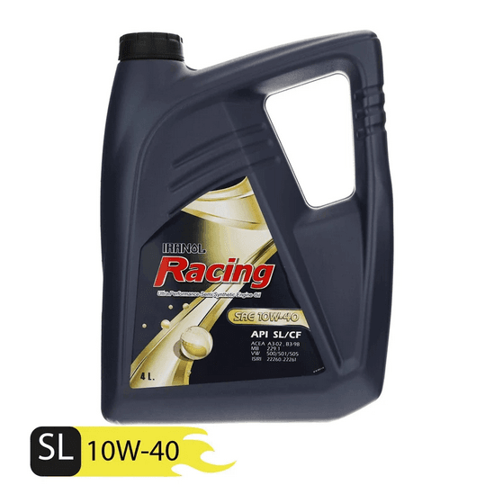 روغن موتور ایرانول مدل ریسینگ10W4 SL حجم 4 لیتر