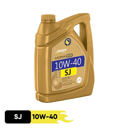 روغن موتور اسپیدی مدل یوروپیوم SJ 10W-40 حجم 3.5 لیتر — تصویر ۴