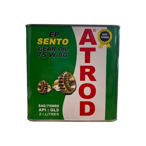 روغن گیربکس دنده دستی آترود 75W80 GL5 حجم 2.5 لیتر — تصویر ۴