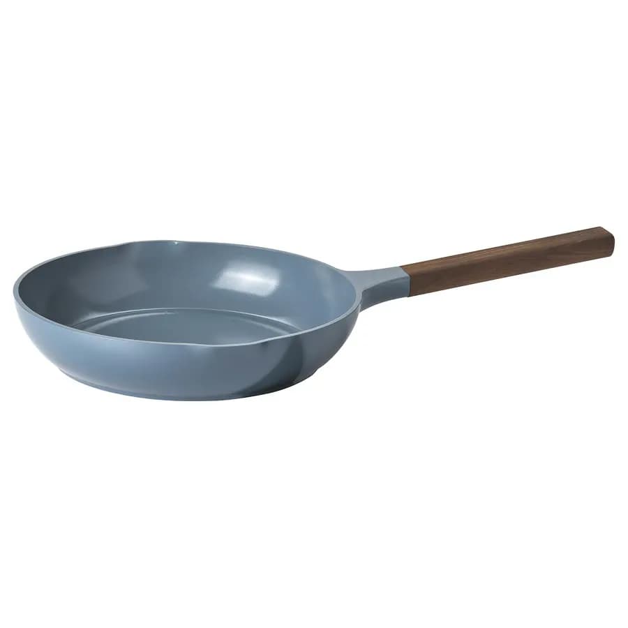 ماهیتابه با روکش نچسب/چوبی خاکستری تیره-آبی سایز ۲۴ ایکیا مدل KLIPPFISK