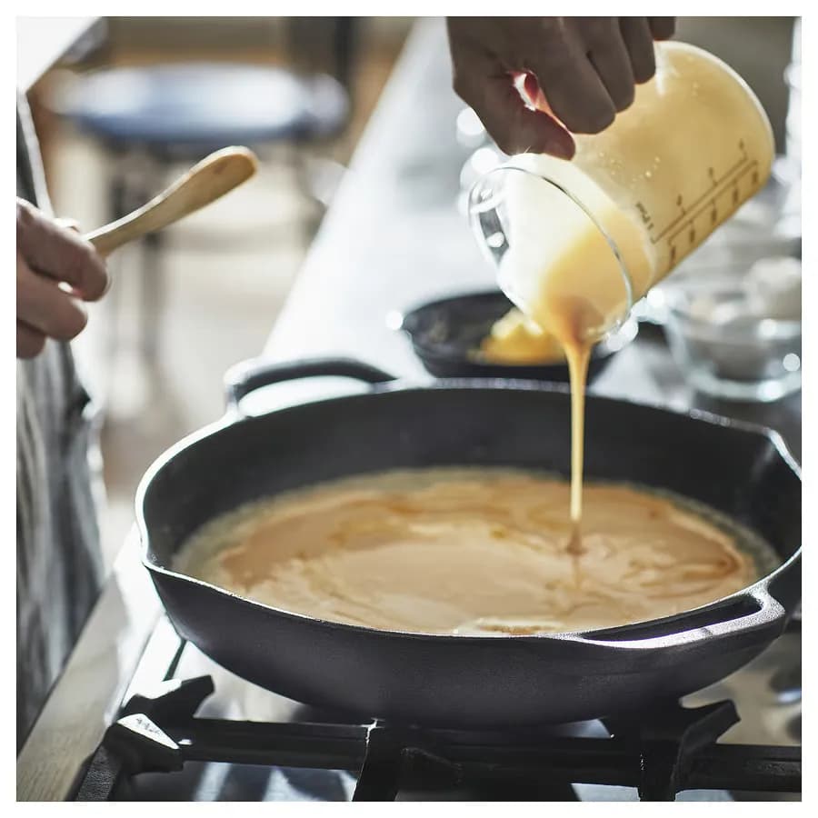 ماهیتابه چدنی سایز ۳۲ سانتی‌متر ایکیا مدل VARDAGEN — تصویر ۶