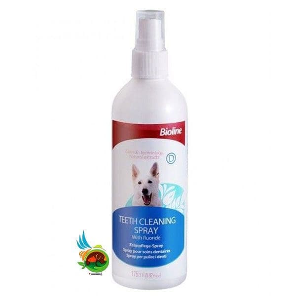 اسپری تمیزکننده دندان سگ بایولاین Bioline teeth cleaning spray حجم 175 میلی لیتر — تصویر ۲