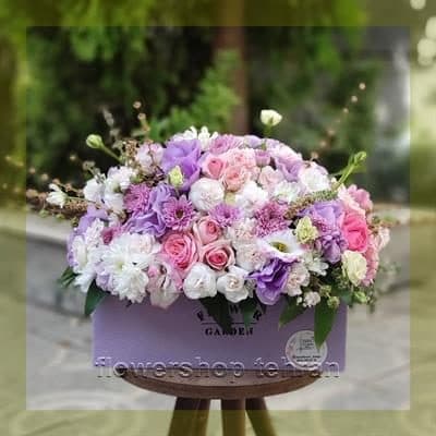 سفارش باکس گل قلبی با ارسال سریع و بستهبندی شیک