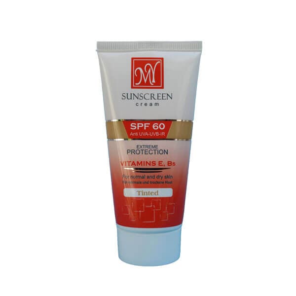 ضدآفتاب رنگی مای SPF60 برای پوست خشک و معمولی