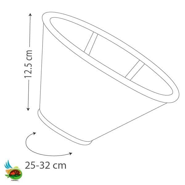 گردنبند سگ نیناپت مدل الیزابت چسب دار سایز 3 — تصویر ۵