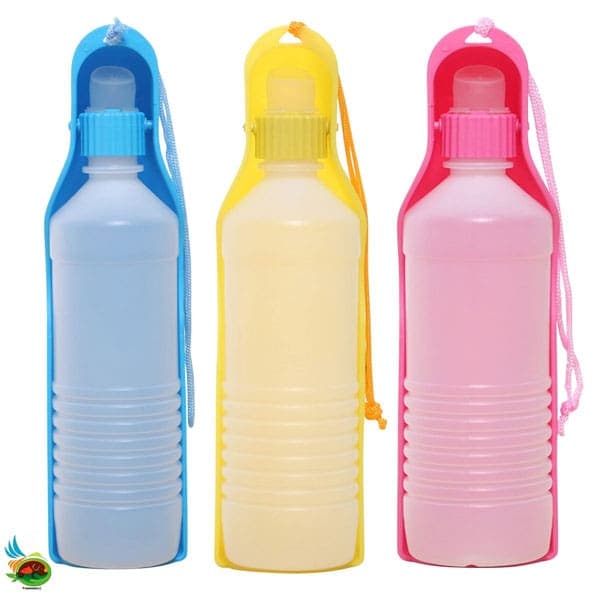 قمقمه آب مسافرتی مخزن دار مخصوص سگ و گربه