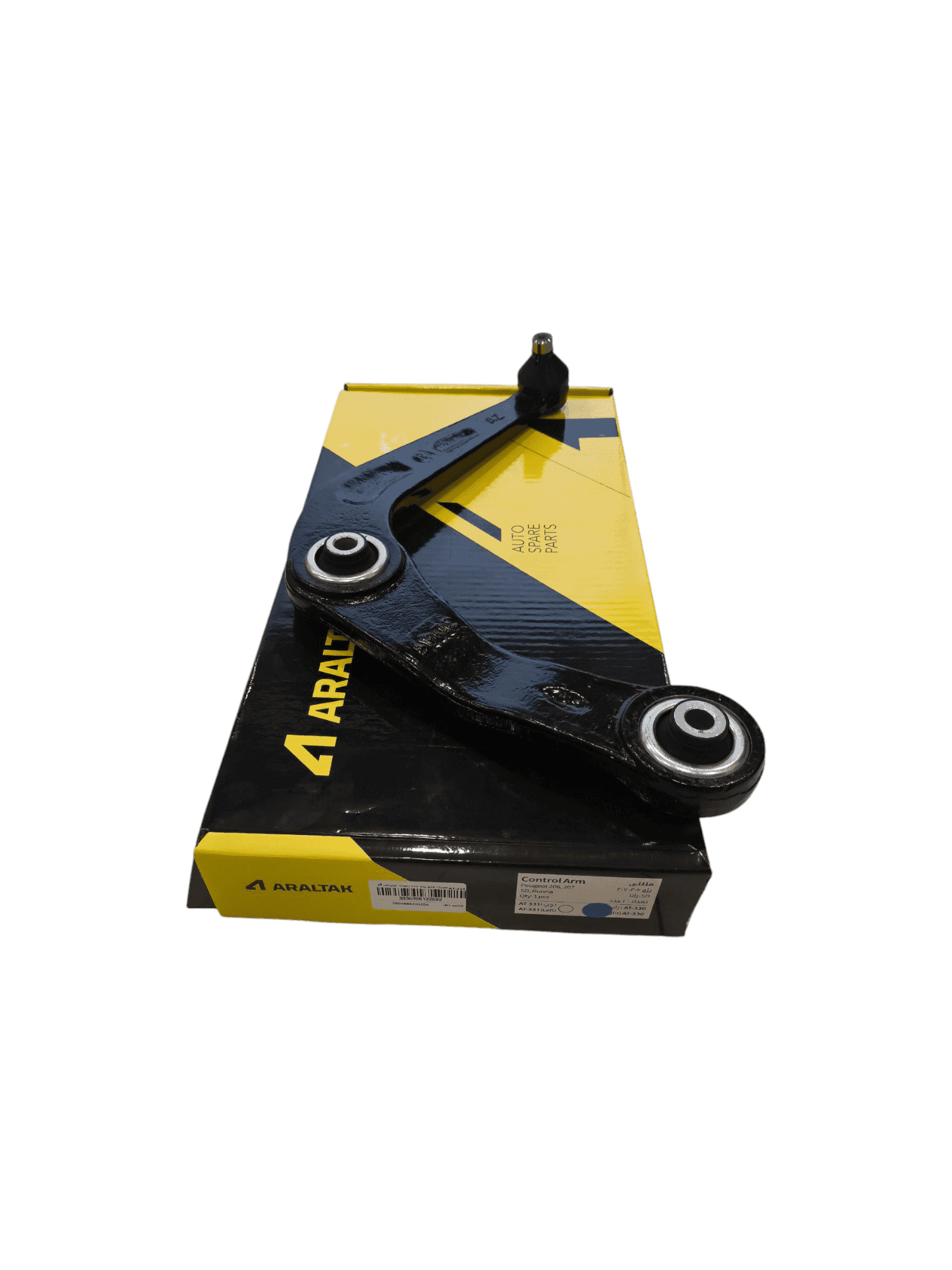 سیبک طبق مثلثی سمت راست پژو 206 پژو207 پژو206SD رانا برند آرال تک (تک عددی) — تصویر ۲