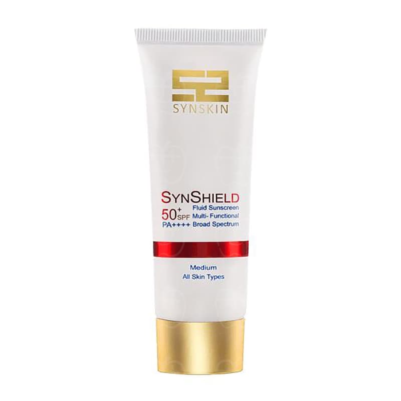 کرم ضد آفتاب رنگی محافظت کننده قوی در برابر آفتاب SPF۵۰+ ساین اسکین مدل مدیوم مناسب برای انواع پوست و پوشش‌دهی یکنواخت حجم ۵۰ میلی‌لیتر — تصویر ۳