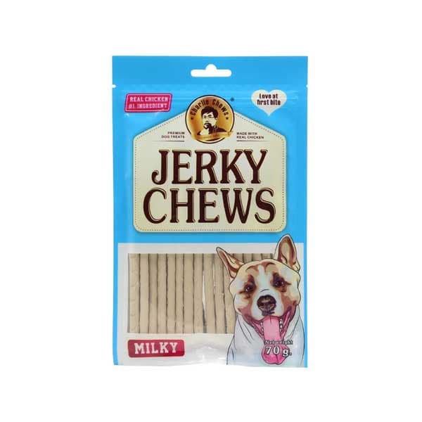 تشویقی سگ مدل مدادی با طعم شیر جرکی چیوز (JERKY CHEWS) — تصویر ۲