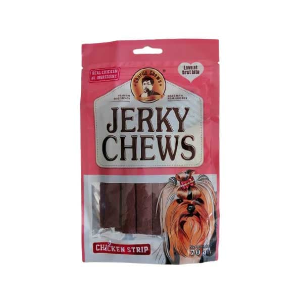 تشویقی سگ مدل مدادی با طعم مرغ جرکی چیوز (JERKY CHEWS)