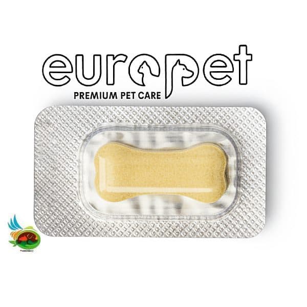 قرص ضد انگل سگ و گربه یوروپت Europet wormstop 700mg tablet بسته 1 عددی