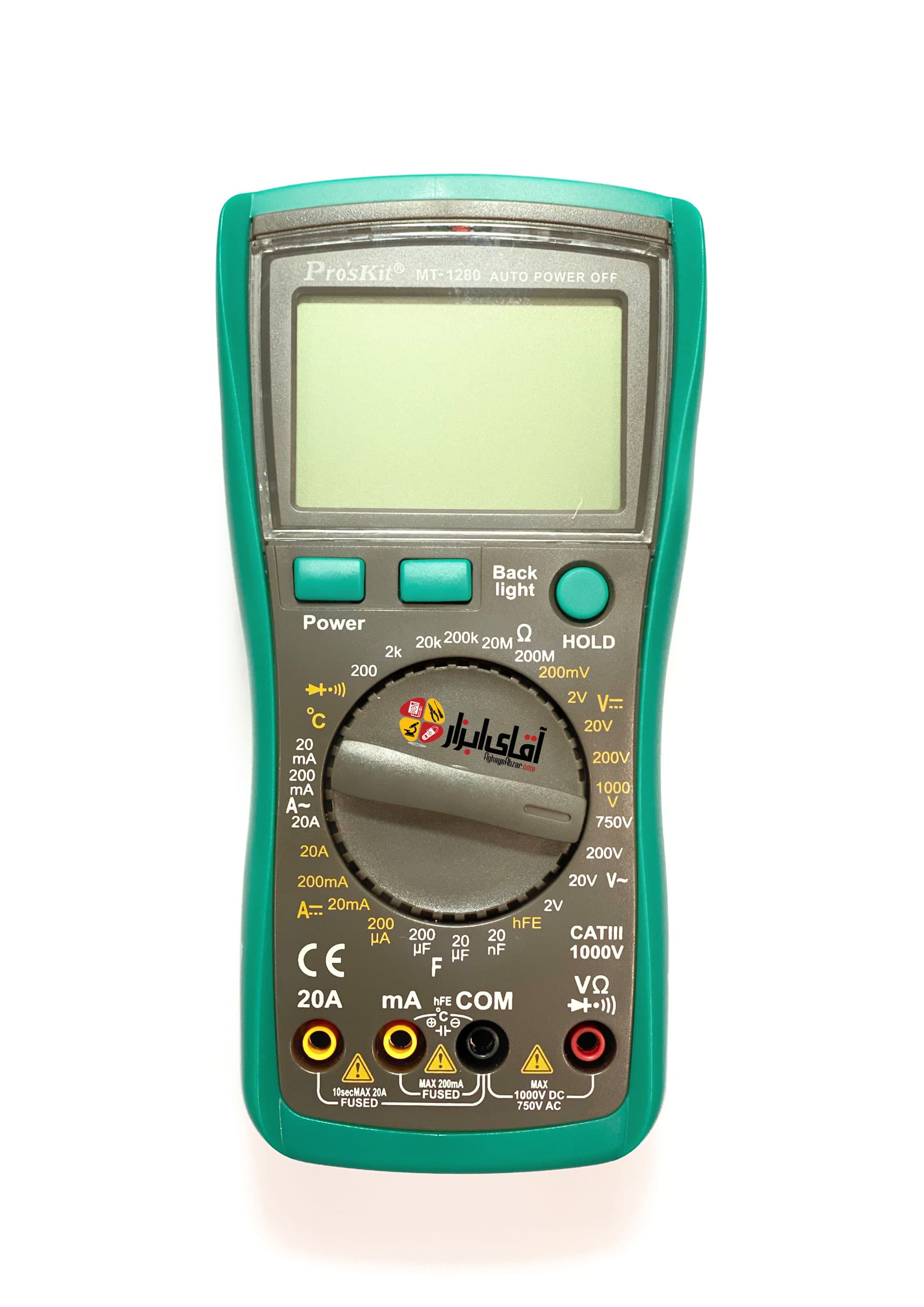 مولتی متر سلکتور دیجیتال پروسکیت ProsKit MT-1280 — تصویر ۲