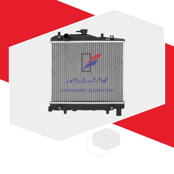 رادیاتور پراید گرمسیری آلومینیومی کوشش