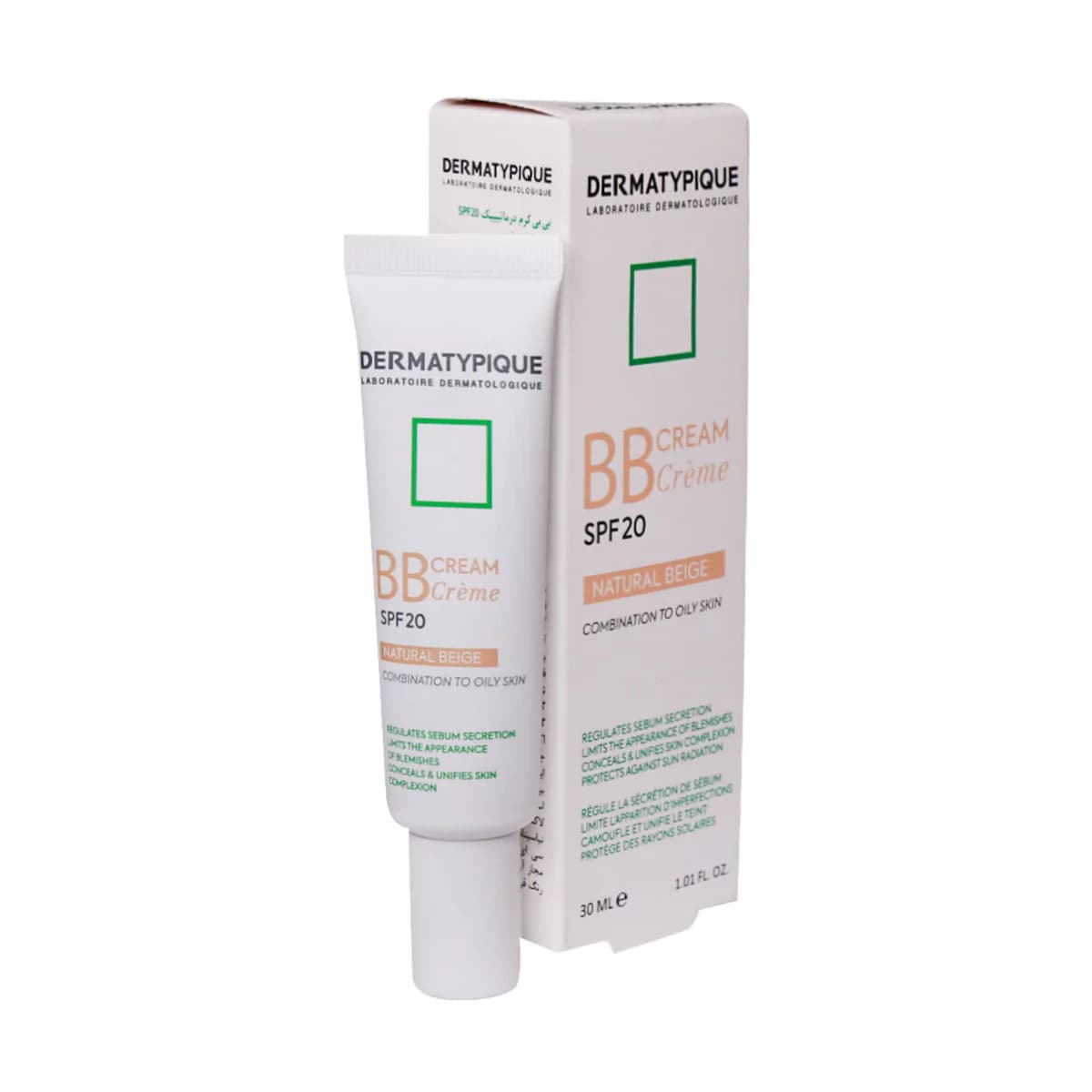 بی بی کرم SPF20 درماتیپیک مناسب پوست چرب و مختلط — تصویر ۶