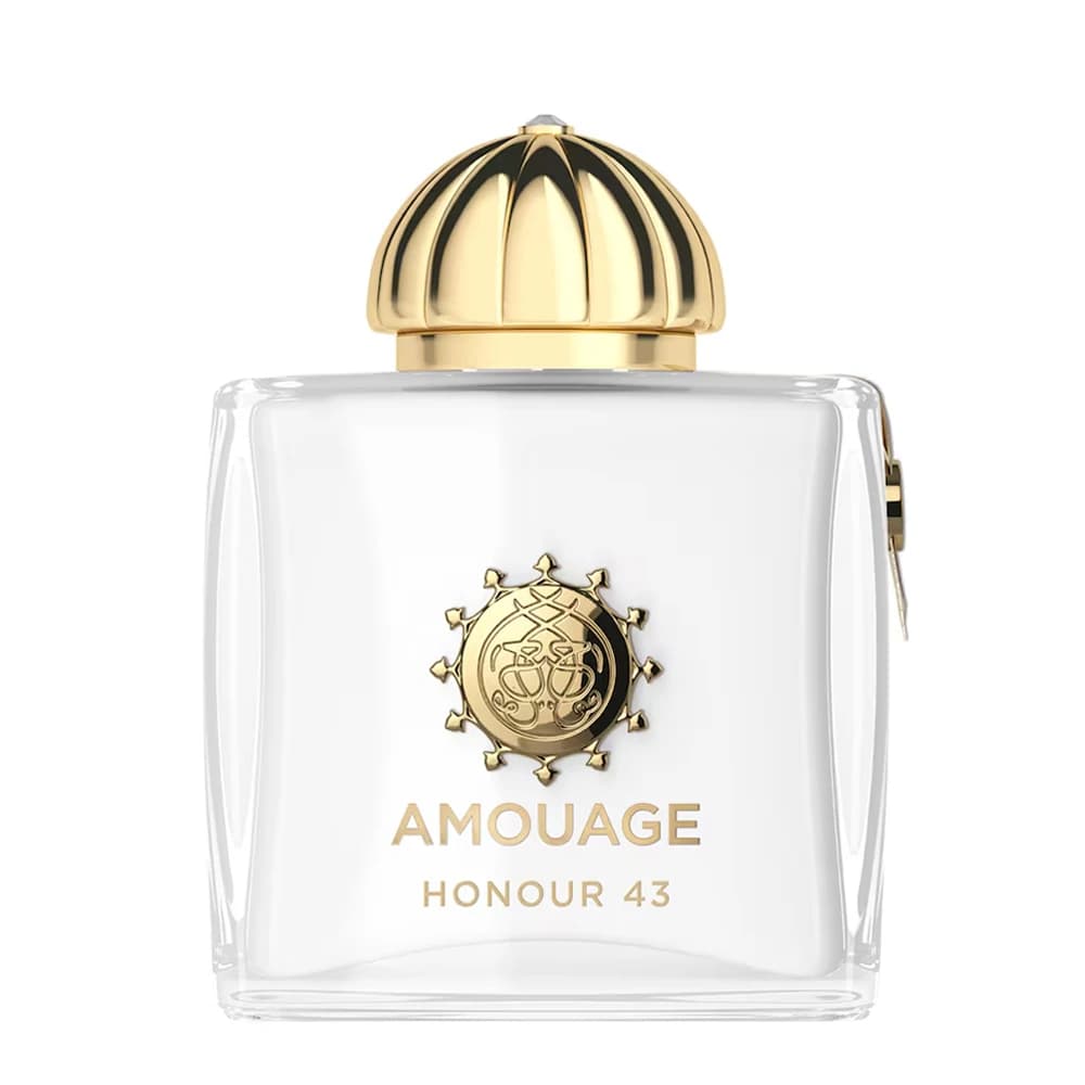 عطر زنانه آمواج هانر 43 مدل HONOUR 43 با رایحه خنک، گلی و سبز حجم 100 میلی‌لیتر