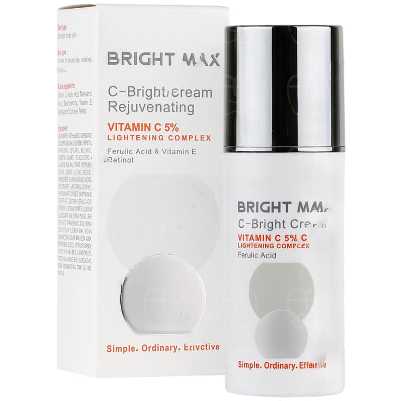 سرم ضد چروک و جوانساز حاوی رتینول برایت مکس / Bright Max مناسب برای انواع پوست و جوانسازی چهره حجم 30 میلی‌لیتر — تصویر ۲