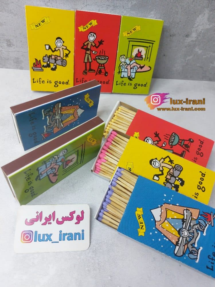 کبریت رنگی بلند — تصویر ۵