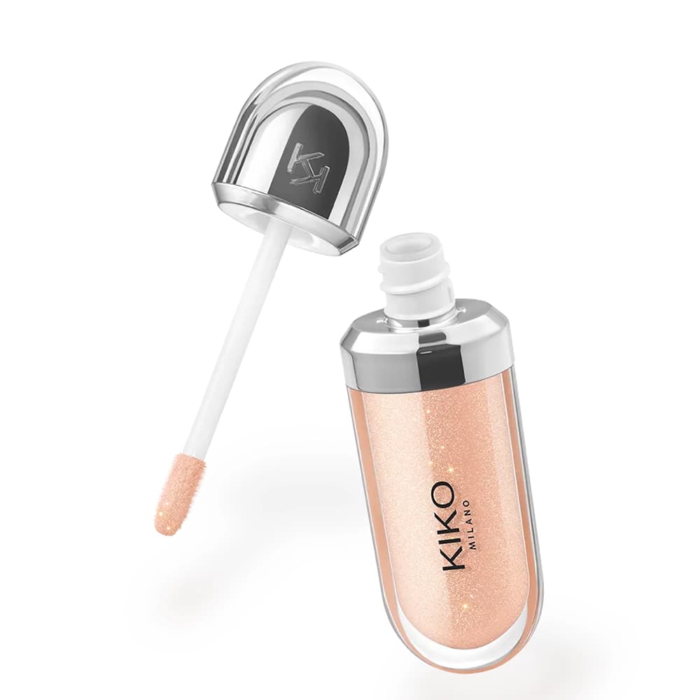 لیپ گلاس کیکو مدل 3D HYDRA رنگ 02 Natural Beige — تصویر ۳