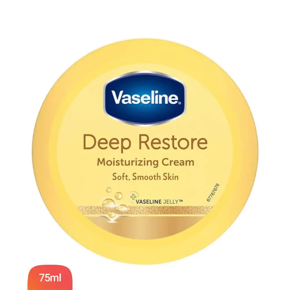 کرم دست و بدن وازلین مدل Deep Restore حجم 75 میلیلیتر — تصویر ۲