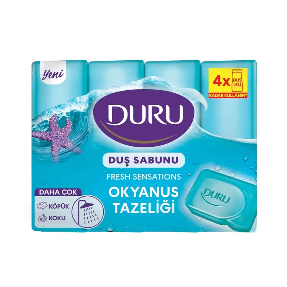 صابون بدن دورو رایحه طراوت اقیانوس بسته 4 عددی
