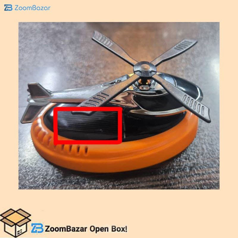 خوشبوکننده خودرو مدل هلیکوپتر – Open Box ( چرخش پره هلیکوپتر کار نمیکند و فاقد رایحه) — تصویر ۶