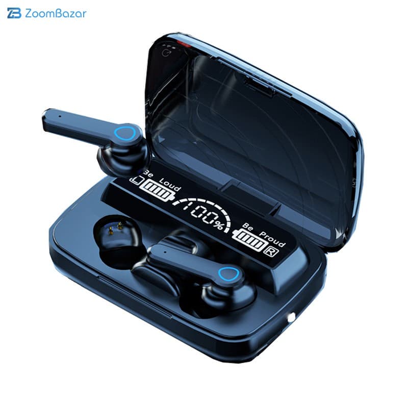 هندزفری بلوتوثی مدل M19 با میکروفون نویز کنسلینگ – Open Box (گوشی سمت چپ خراب) — تصویر ۱۱