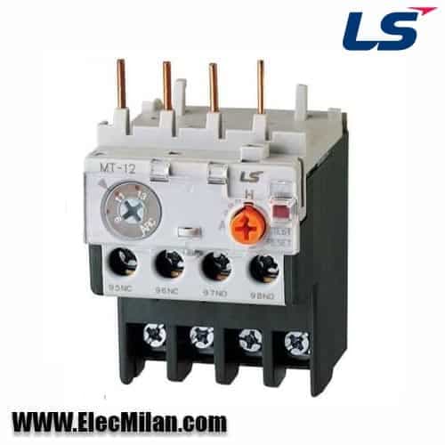 بی متال LS برای کنتاکتور 6 آمپر تنظیم جریان 1 تا 1.6 کد: MT-12/3H – 1~1.6 — تصویر ۳