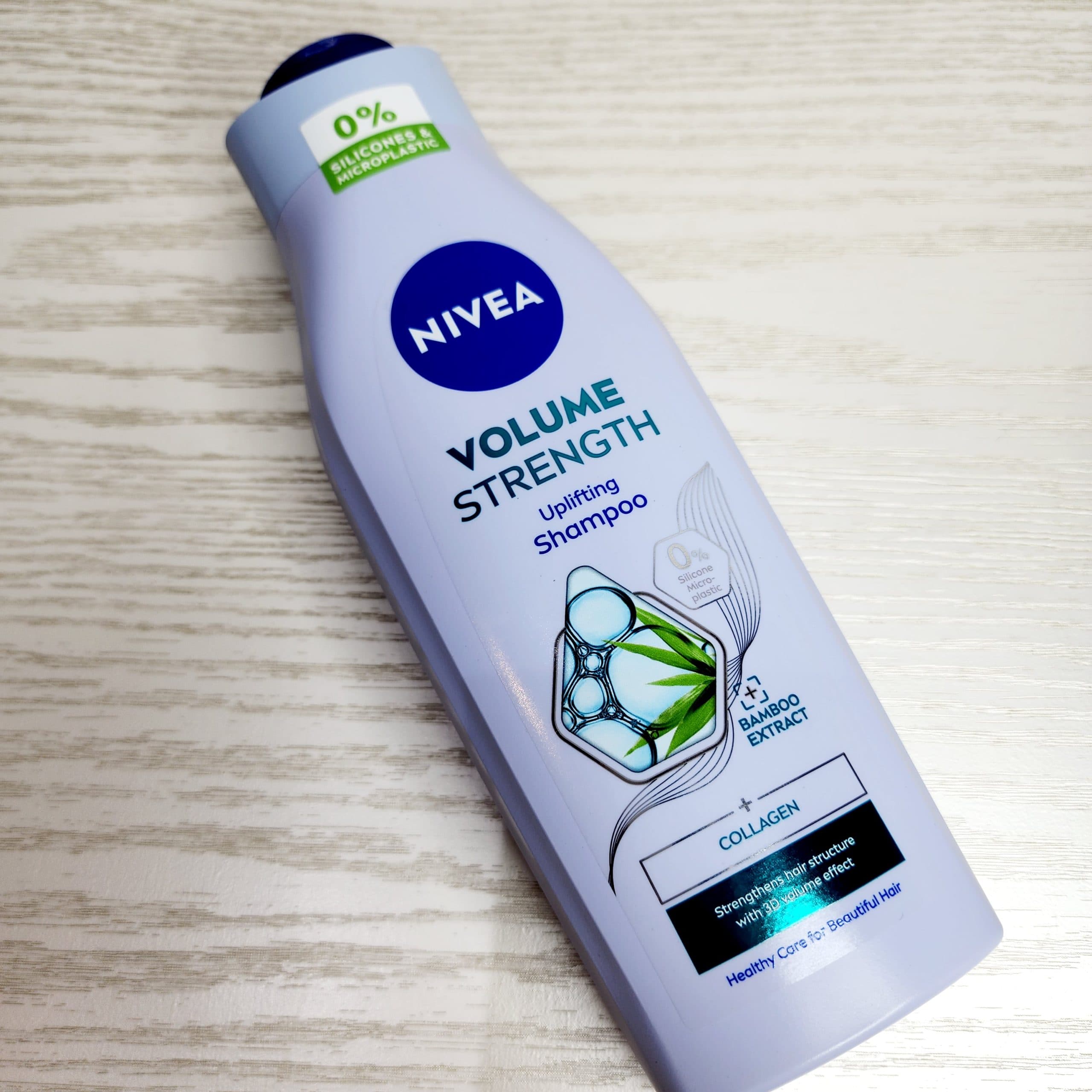 شامپو موی حجم دهنده زنانه نیوا NIVEA مدل ولوم استرنت Volume Strength حجم 400 میلی لیتر — تصویر ۹