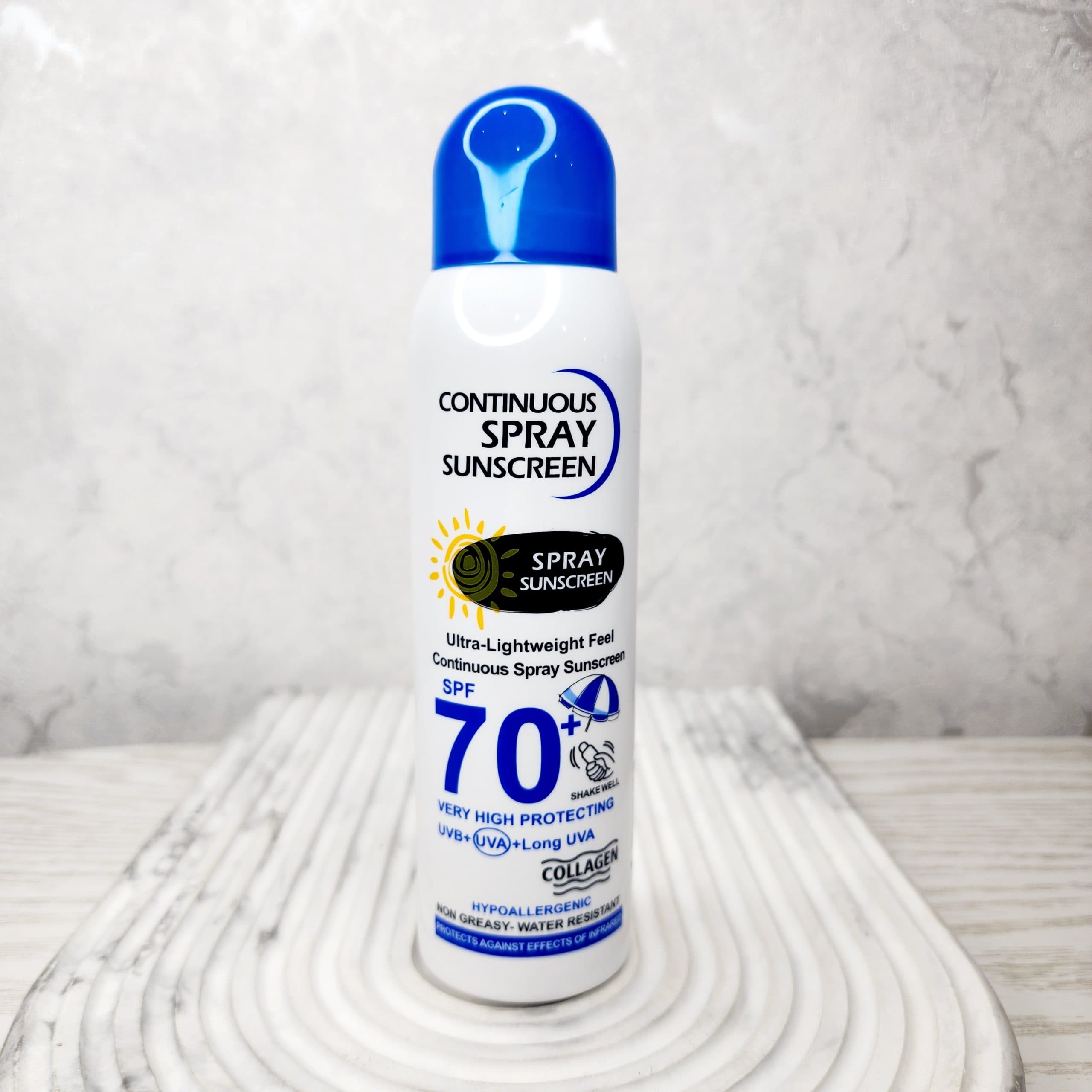 اسپری ضد آفتاب وکالی مدل SPF 70
