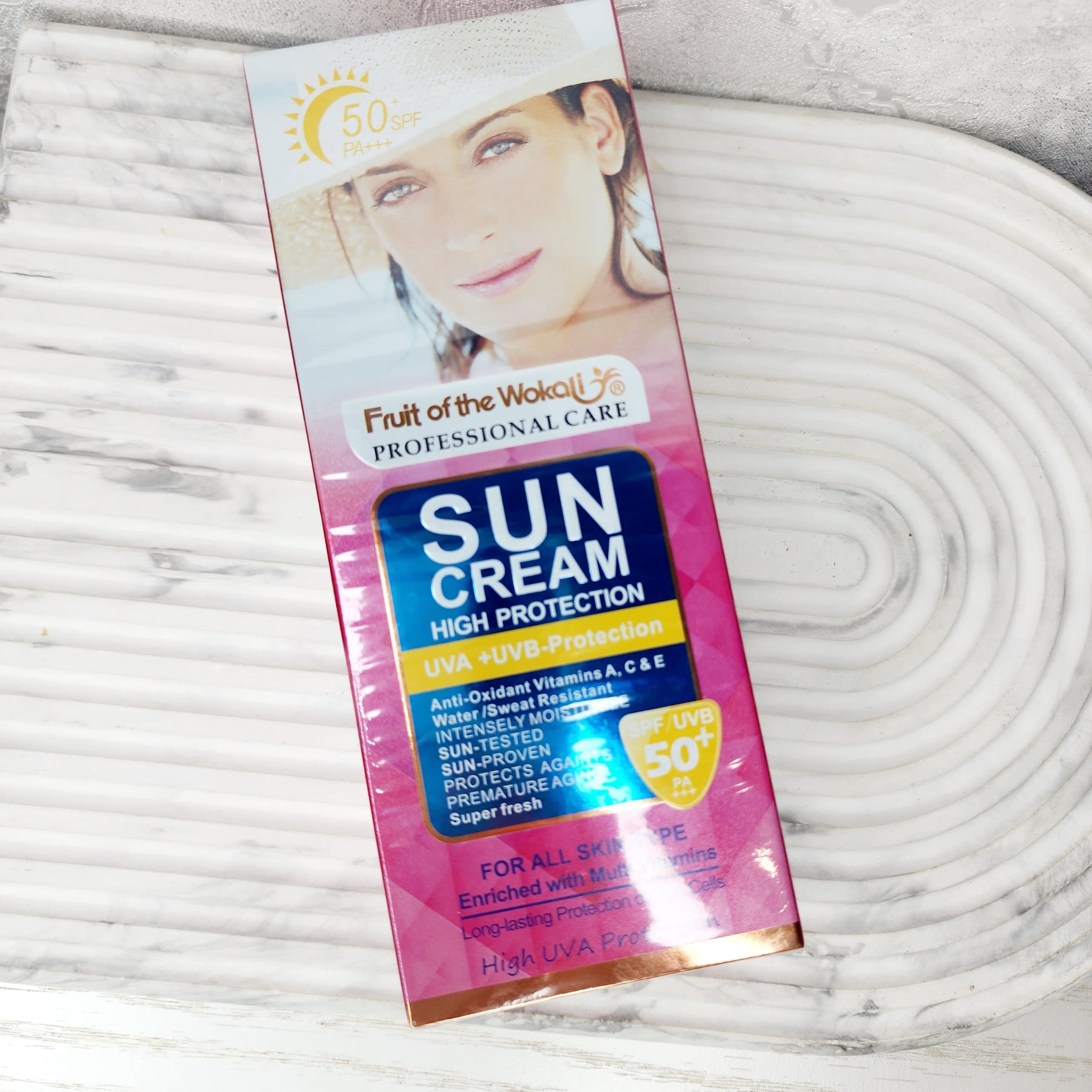 کرم ضد آفتاب SPF50 وکالی Wokali (بی رنگ) — تصویر ۱۲
