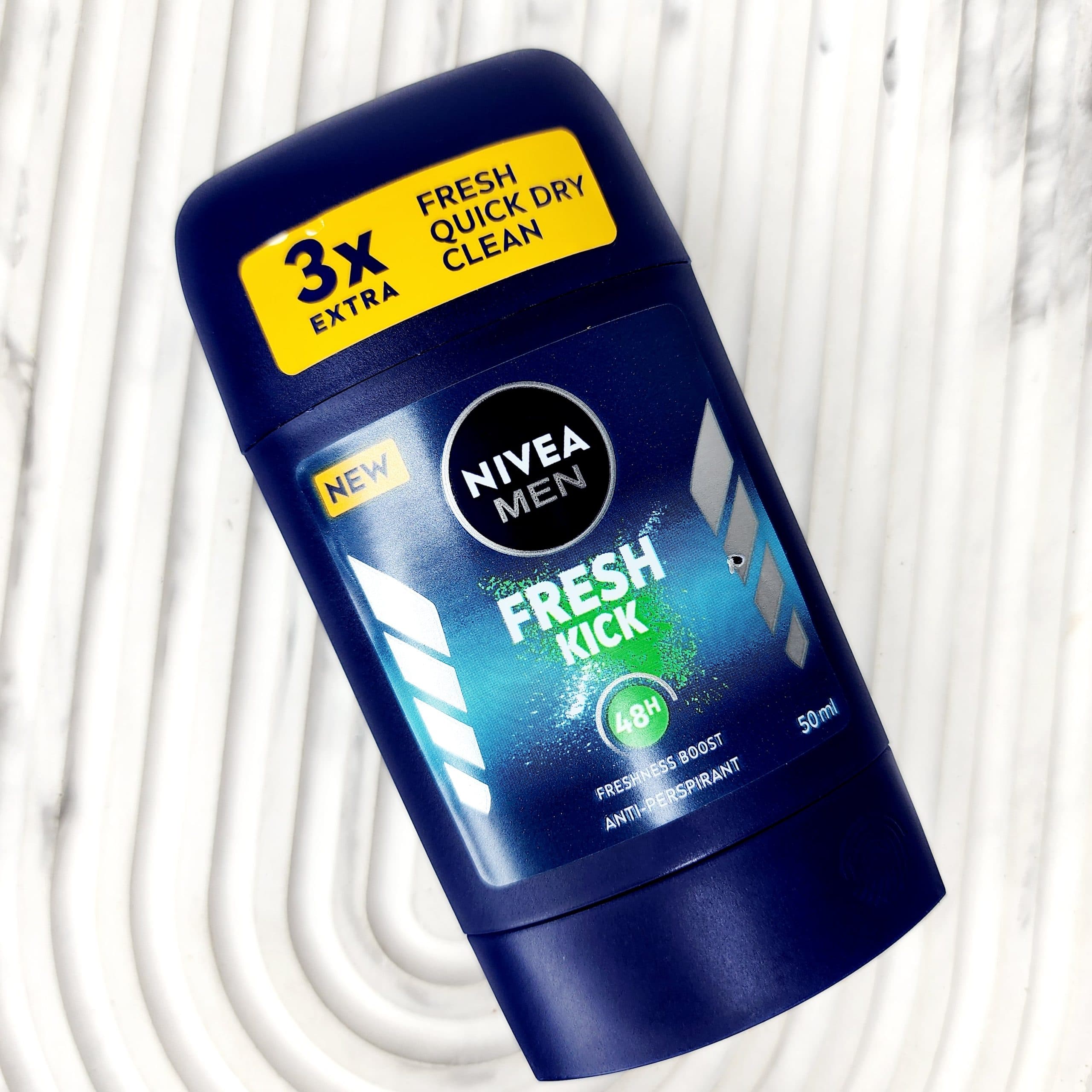 مام صابونی مردانه نیوا Nivea مدل Fresh Kick حجم 50 میل-دو لیبل — تصویر ۷