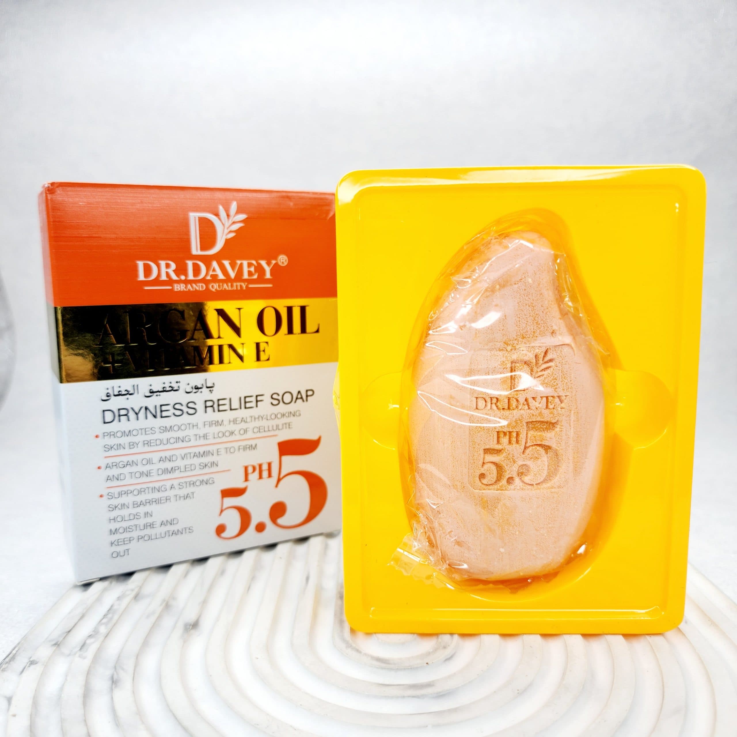 صابون روغن آرگان و ویتامینE دکتر دیویDr.Davey