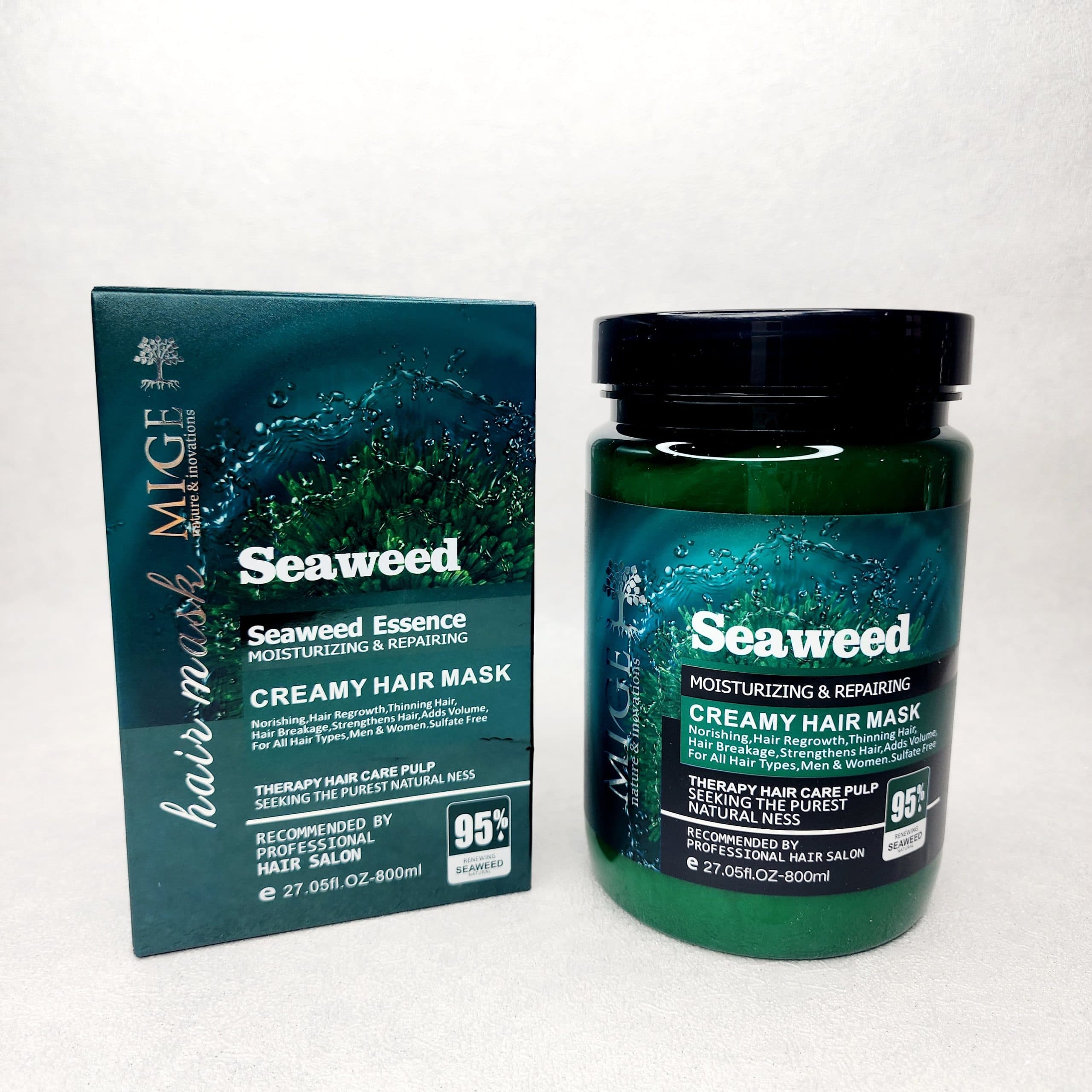 ماسک مو میگ جلبک دریایی بدون سولفات (Mige Seaweed Sulfate-Free)