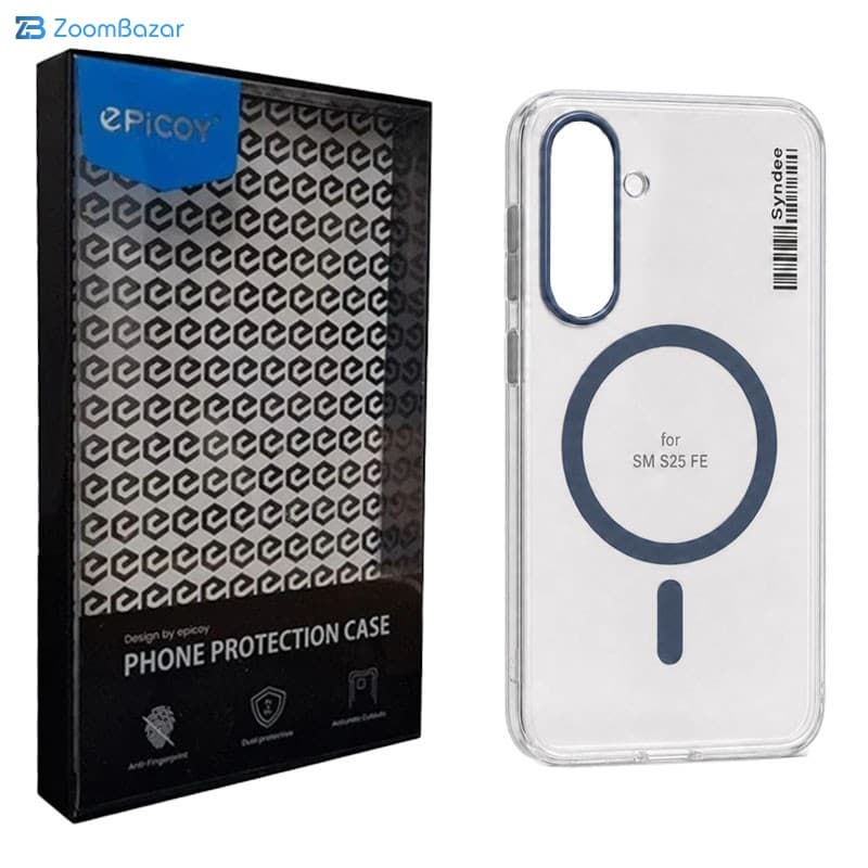قاب اپیکوی مدل Syndee Transparent Magsafe مناسب برای گوشی موبایل سامسونگ Galaxy S25 FE — تصویر ۱۱