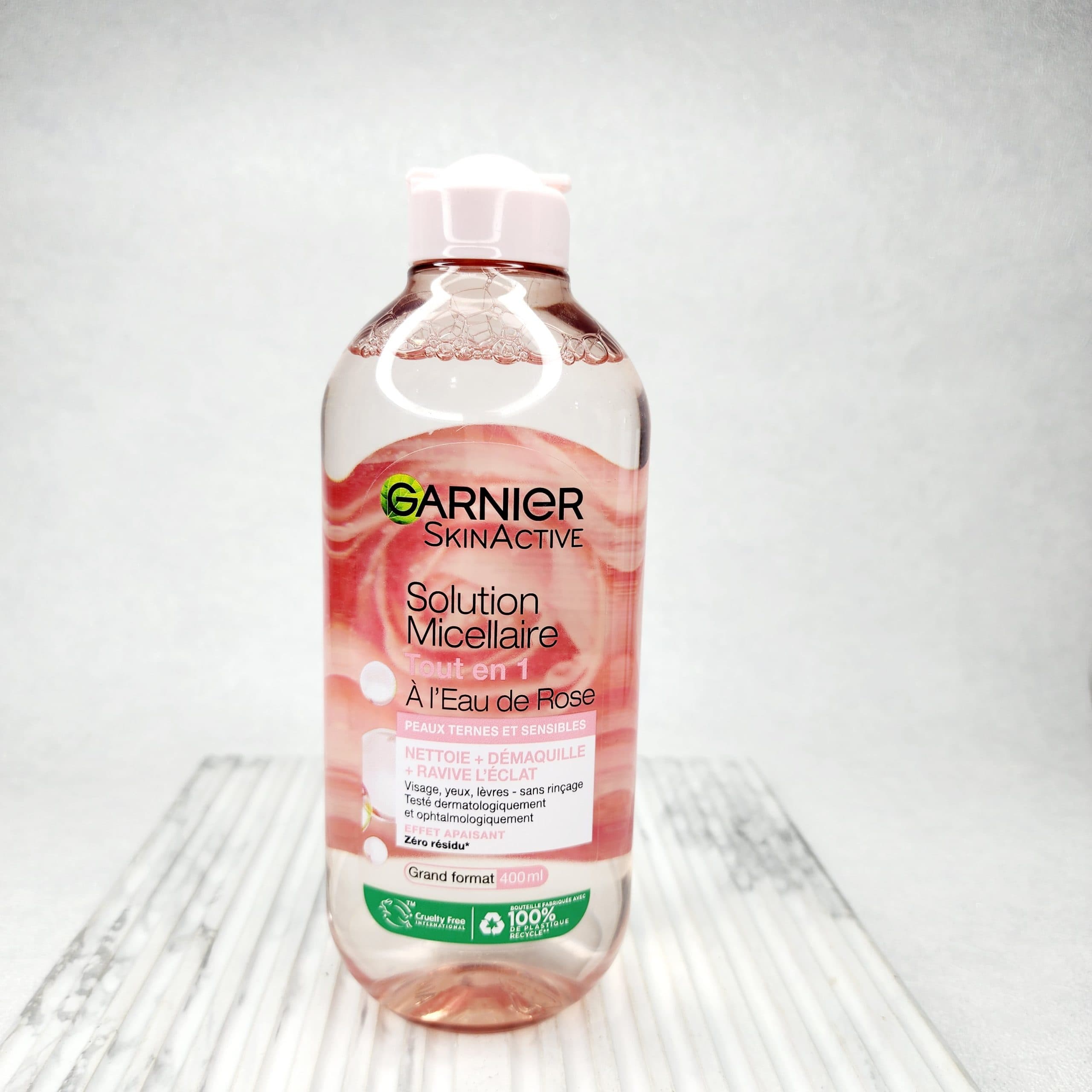 میسلار گارنیر حاوی عصاره گل رز GARNIER حجم 400میل — تصویر ۲